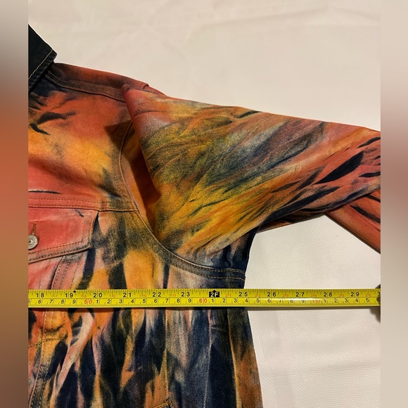 NWOT LOGO BY LORI GOLDSTEIN LIMITED EDITION TIE DYE DEMIN JACKET SIZE 20 W - Picture 13 of 16